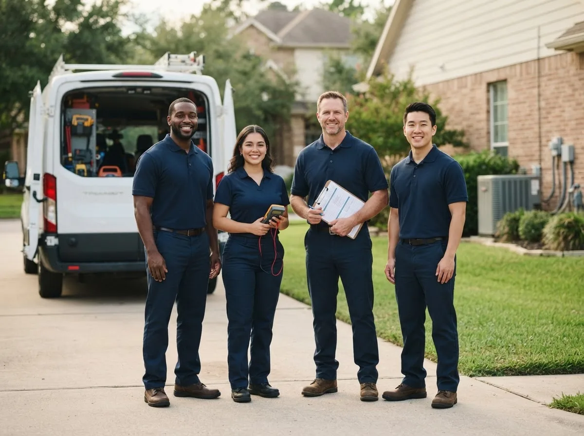 Certified HVAC technician near Fisher, IL